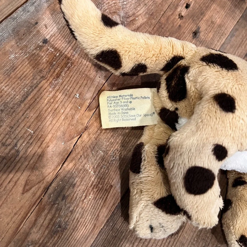 SOS Save Our Space Serval Cub Plush Spotted Stuffed Animal 10 Inch
